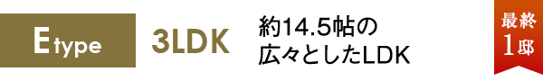 Etype 3LDK